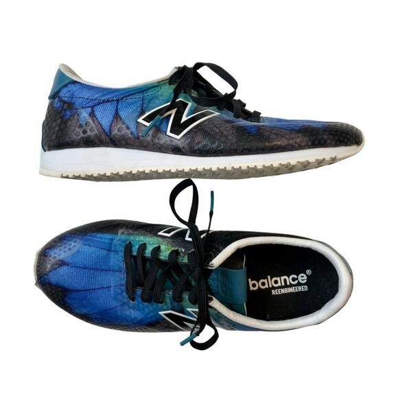 New Balance Shoes - New Balance 420 Sneakers 6 Black Blue Low Top Women's